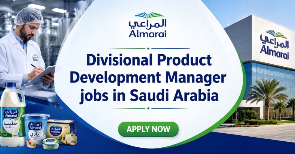 Divisional Product Development Manager jobs in Saudi Arabia